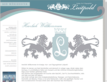 Tablet Screenshot of hotelluitpold.de